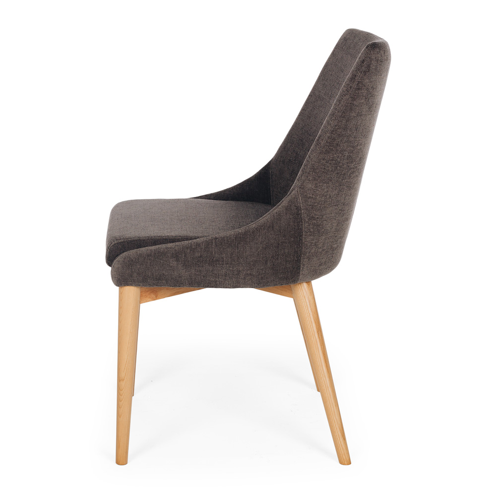 Eva Dining Chair - Dark Grey Danny